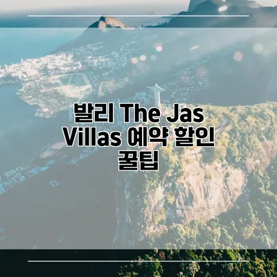발리 The Jas Villas 예약 할인 꿀팁